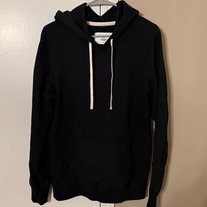 Reigning Champ | Midweight Terry Pullover Hoodie in Black